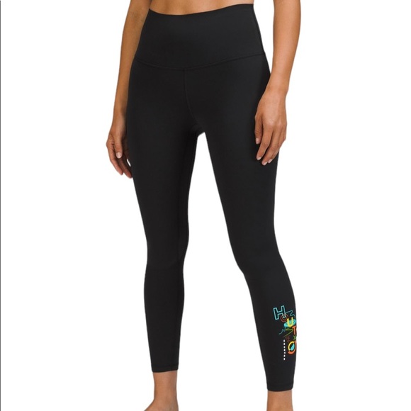lululemon athletica Pants - NWT Lululemon Align BLACK High Rise Pant 25" HOUSTON Size 2